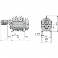 PPK0000318 Pompa płatów obrotowa R116-360 H