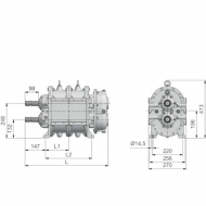 PPK0000262 Pompa płatów obrotowa R116-180S