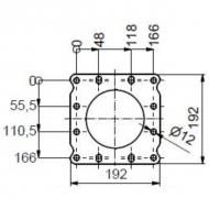 PFL005 Kołnierz R140,V136-140