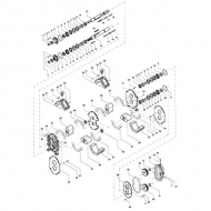 PRS009 Tuleja dystansowa 45x53x25