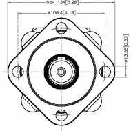 OMS250151F0505 Silnik orbitalny OMS 250 151F0505, Silnik hydrauliczny OMS 250 Danfoss