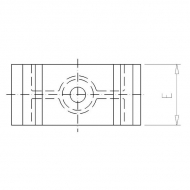 BP2028 Zacisk rurowy typ BP PP VdL, 20/28 mm