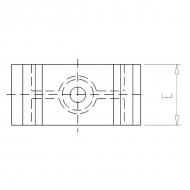 BP5062 Zacisk rurowy typ BP PP VdL, 50/62 mm