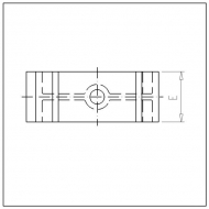 BP3220 Elementy wypełniające do zacisków rurowych typ BP Vdl, 32 mm