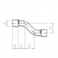 7040560 Złącze S PCW-U VdL, 40 x 40 mm