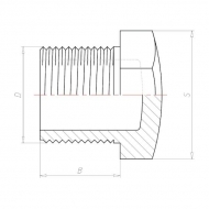 V345055 Korek 1 1/4"