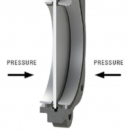 LVB100P Zawór suwakowy 4" pneu. BP LOCKER BiDi
