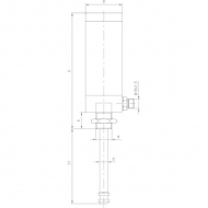 ARZO0505150000 Siłownik kompaktowy, hydrauliczny 6'