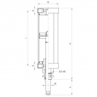 ARZO0570150000 Siłownik pneumatyczny 6" MZ