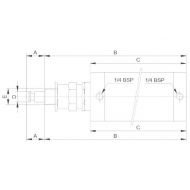 8008200KR Zawór suwakowy elektromagnetyczny, Kramp 8"