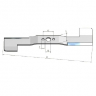 FGP011075 Nóż mulczujący traktorka Husqvarna AYP Bernard 533 mm 42"