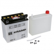 YB9BKR Akumulator Kramp, motocyklowy, 12V, 9Ah, z elektrolitem