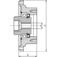 PD94702012020 Element montażowy SAE C Ø31.75