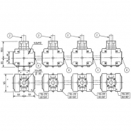 267518 Przekładnia TB-27C, przełożenie 1:1