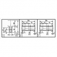 278506 Przekładnia TB-278C, przełożenie 1:1