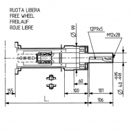 311731 Przekładnia TL-311D, przełożenie 1:3