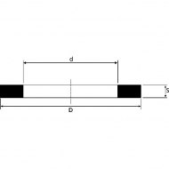 402105030 Uszczelka, 10,82x1,78, 10,82x14,38x1,78, Arag