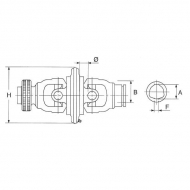 7G58049T07 Przegub szerok. 80^ WA (8.03)
