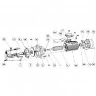 161450400 Korpus podporowy do pomp wody DAB, Jet 200/300 