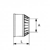 517000H04CE Nasadka ochronna D= 150/260 L=2