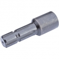 671020KR Redukcja wału WOM na klin, wewn. Ø 25 klin 8 mm zewn. 1.3/8" Z-6 L-160 mm Kramp