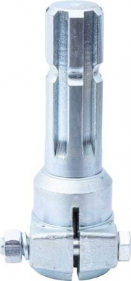 6710100KR Redukcja wału WOM ze śrubą, wewn. 1.1/8" Z-6 zewn. 1.3/8 Z-6 L-162 mm Kramp
