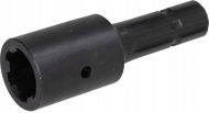 671006KR Redukcja wału WOM profilowana, wewn. 1 3/4" Z-6 zewn. 1 3/8" Z-6 L-185 mm Kramp