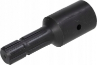 671006KR Redukcja wału WOM profilowana, wewn. 1 3/4" Z-6 zewn. 1 3/8" Z-6 L-185 mm Kramp
