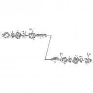 141026249 Widełki Comer, wewn. szerokokąt 45,6 x 4,3 mm, seria T60