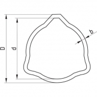 4300153140110 Rura wewnętrzna Comer, seria T40, L- 680