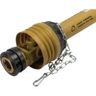 T201210ENC12R12 Wał PTO, seria T20, sprzęgło jednokierunkowe 1 3/8 Z6, 1210 mm