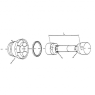 142721014 Rura ochronna Comer, szerokokąt TCvJ20, L-1210 mm