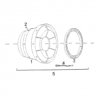 165000594 Kołpak ochronny, szerokokątny seria T40/T60