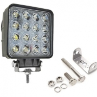 16-LED lampa robocza, 48W, 3600 Lm, 9-32V, 16 LED Promocja