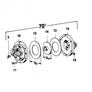 606802 Dysk, 62 x 109 x 0,5 mm