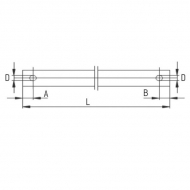 1690037 Profil 1000x12 mm