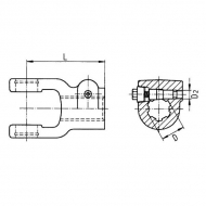 351830 Widłak seria W2400 1 3/4 Z6 CC