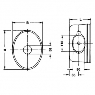 823800 Kołpak ochronny Walterscheid, L-180 mm