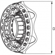 851562 Element FLEXO SD15, Walterscheid, D-201 mm
