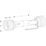PG301000 Osłona ochronna Walterscheid, L-1000 mm, Powerdrive