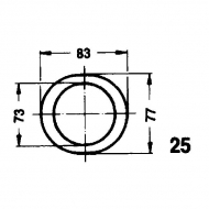 SD251000 Rura ochronna, SD25 1000 mm