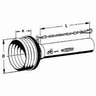 SD15550A Osłona wału WOM połowa zew. standard fi  158 mm, L=550 mm Walterscheid