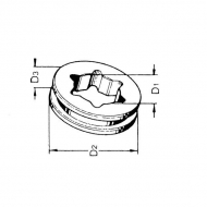 166006 Pierścień łożyskowy Walterscheid, OA SC 05, fi-47 mm