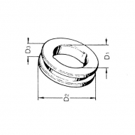 1633110 Pierścień łożyskowy Walterscheid, OV SC 15, fi-58 mm