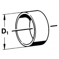 162071HE Pierścień oporowy Walterscheid, D-62 mm