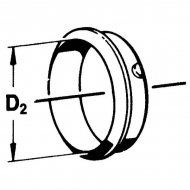 8283108 Pierścień ślizgowy Walterscheid, SC35, D-76 mm