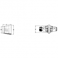 850002 Kołpak ochronny Walterscheid, SD25, D-159 mm, L-188 mm, seria W2480