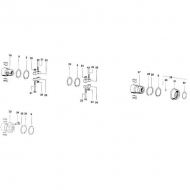 203144 Obudowa sprzęgła aluminium, F5/1 pr., W2200