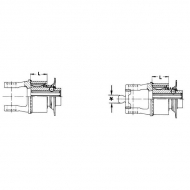 5623940 Sprzęgło jednokierunkowe prawe F5/1R 1 3/4 Z6, seria W2500