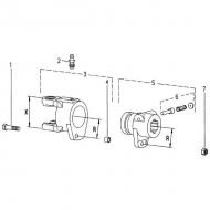 610511 Kołek sprężysty, 10 x 10 mm